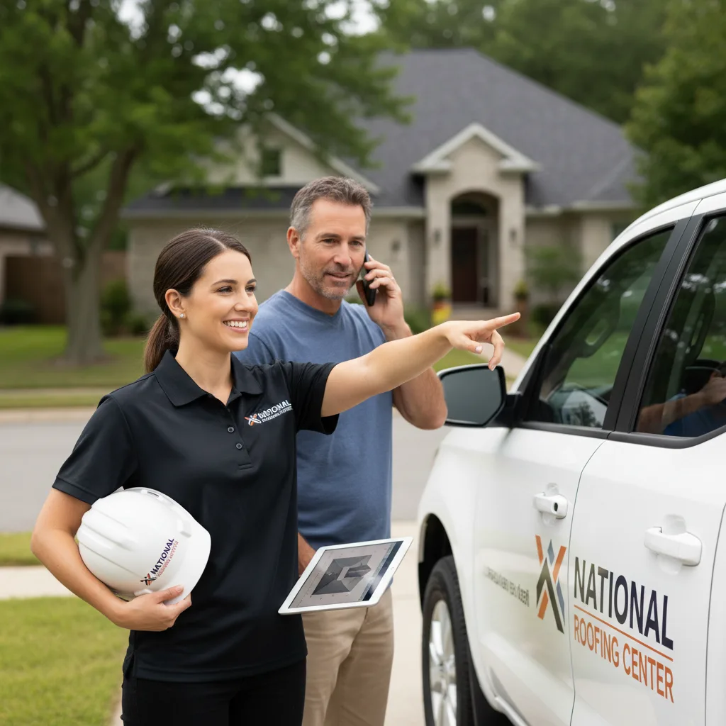 National Roofing Center customer support in Amana